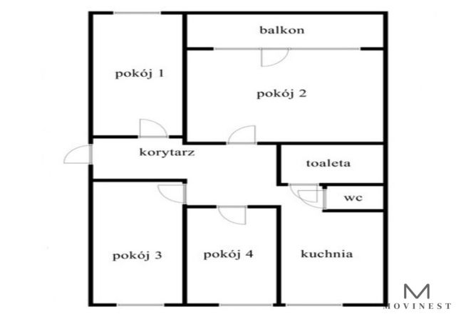 Mieszkanie 4-pokojowe Poznań Naramowice, ul. Tyrwacka. Zdjęcie 12