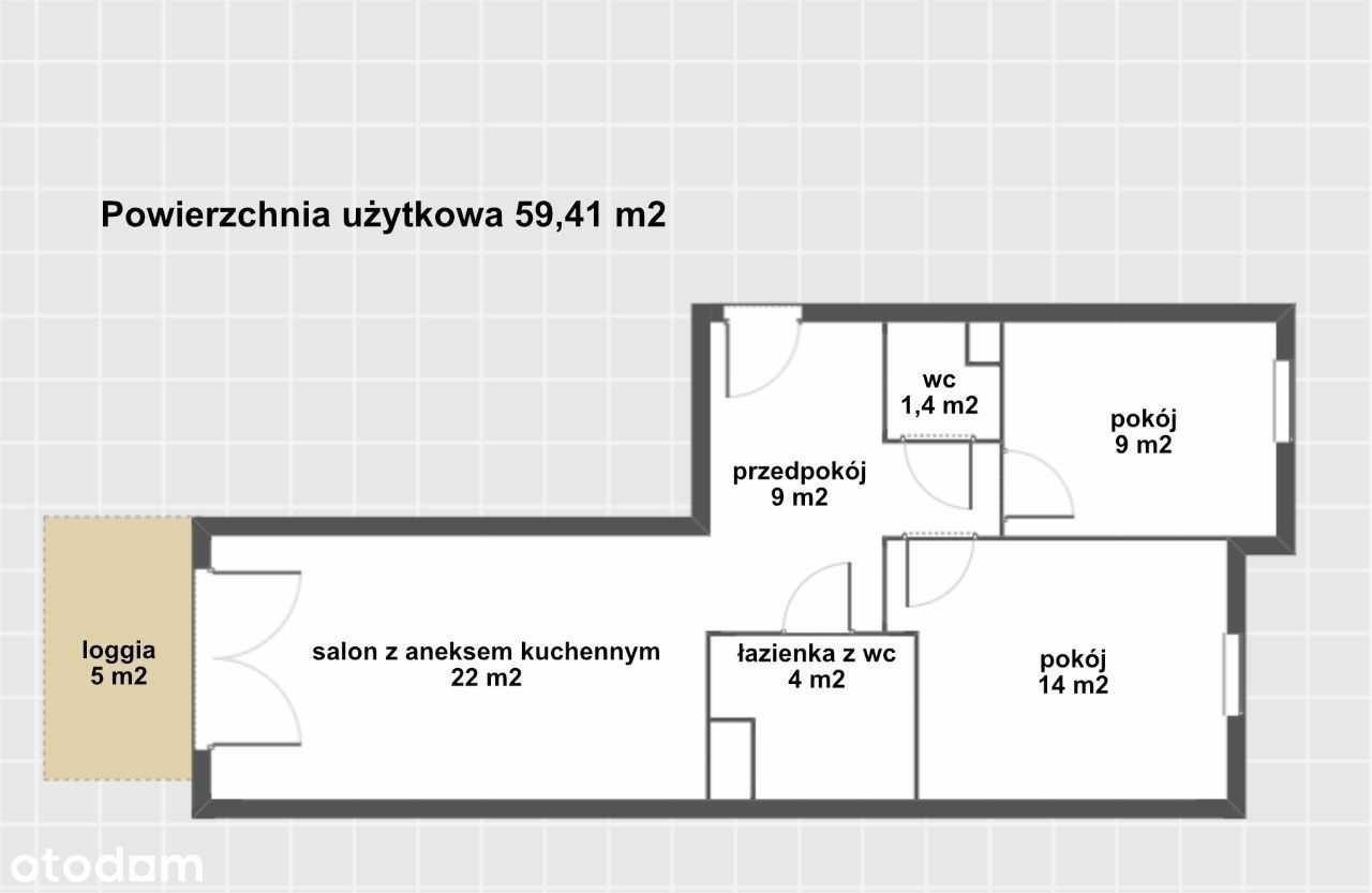 Mieszkanie 3-pokojowe Warszawa Mokotów, ul. Bokserska. Zdjęcie 36