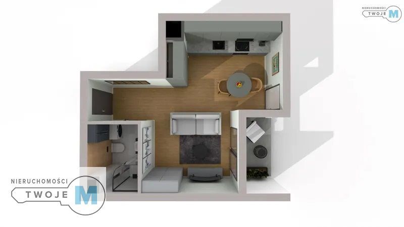 Mieszkanie 1-pokojowe Kielce. Zdjęcie 6