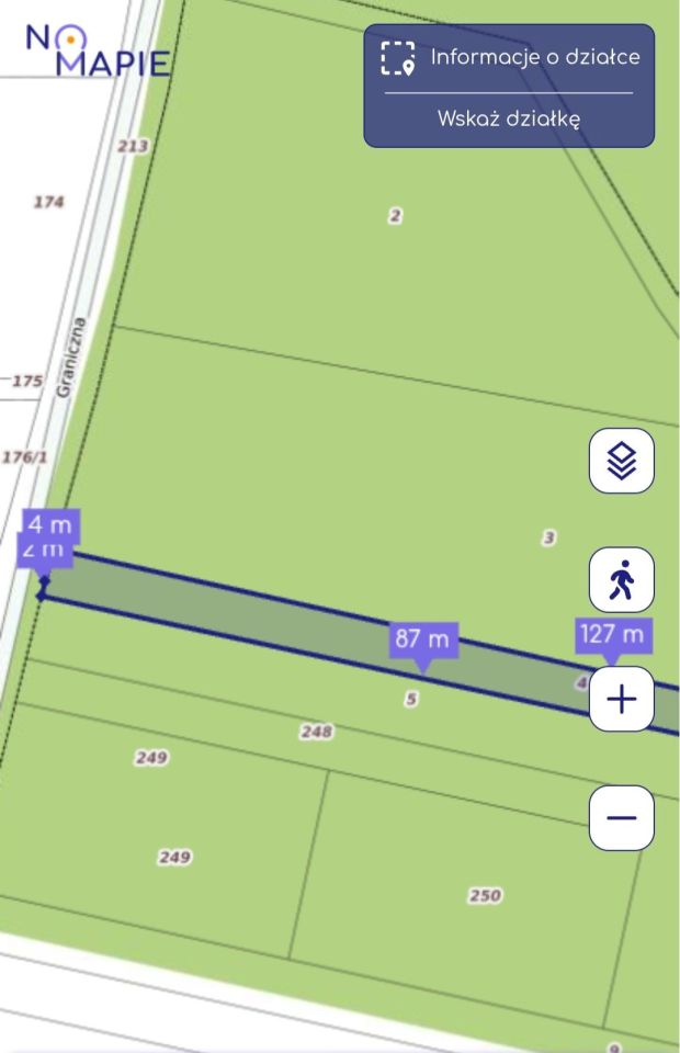 Działka budowlana Huta Mińska. Zdjęcie 4