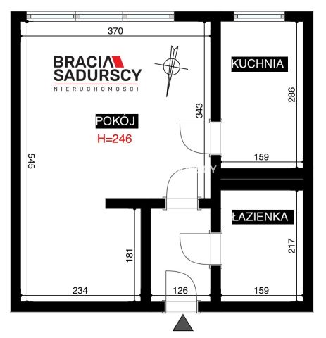 Mieszkanie 1-pokojowe Kraków Wzgórza Krzesławickie, os. Na Stoku. Zdjęcie 15