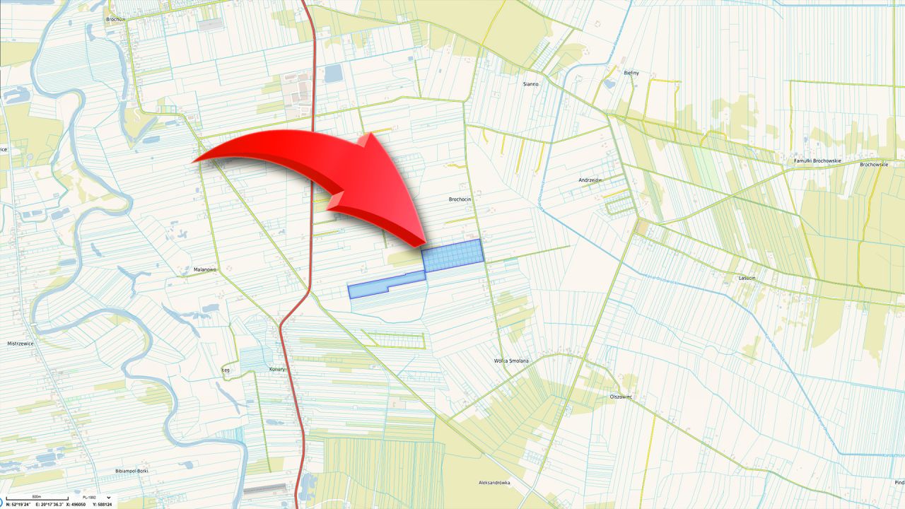 Działka inwestycyjna Wólka Smolana. Zdjęcie 5