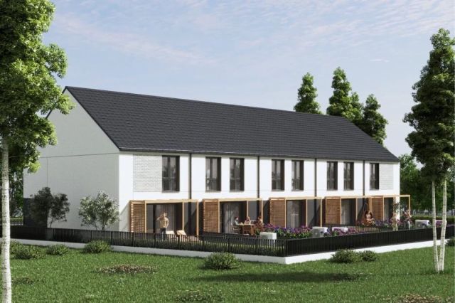 dom szeregowy, 5 pokoi Szczecin Bezrzecze. Zdjęcie 2