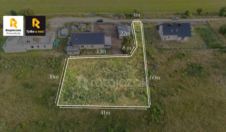 Działka budowlana Gowino, ul. Diamentowa