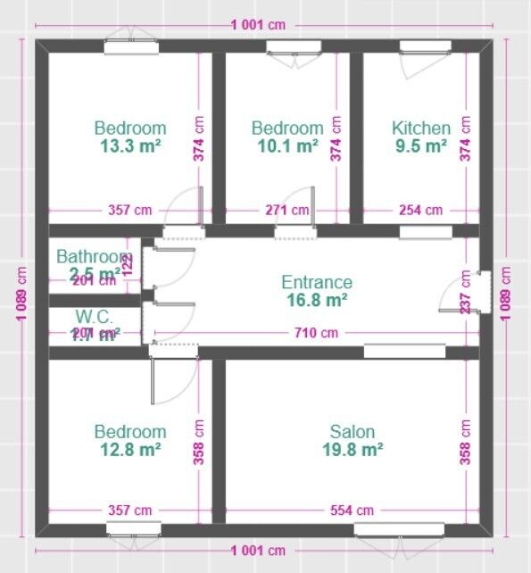Mieszkanie 4-pokojowe Rzeszów Staromieście, ul. Kolorowa. Zdjęcie 9