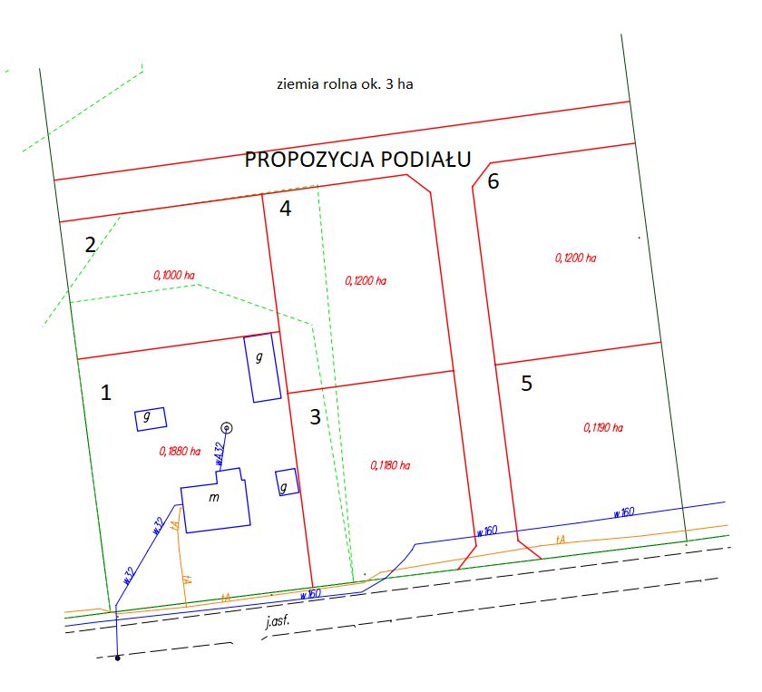 Działka budowlana Czerwonka Szlachecka. Zdjęcie 3