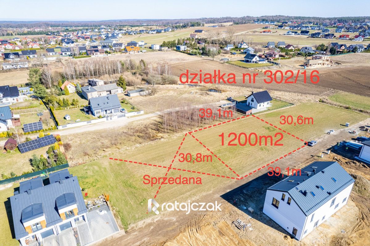 Działka inwestycyjna Gowino, ul. Krótka. Zdjęcie 2