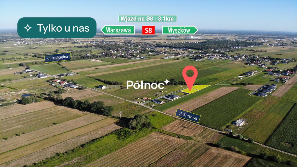 Działka budowlana Wola Rasztowska, ul. Kresowa. Zdjęcie 1