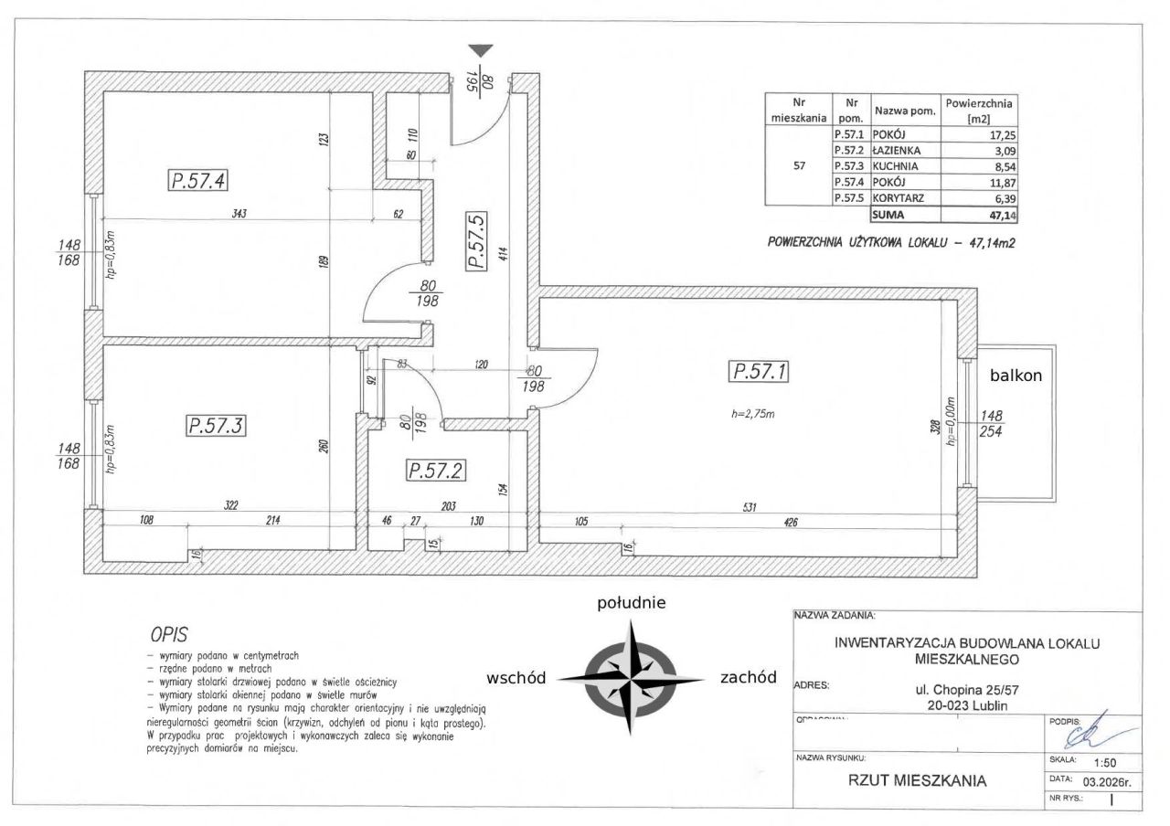 Mieszkanie 3-pokojowe Lublin Śródmieście, ul. Fryderyka Chopina. Zdjęcie 12