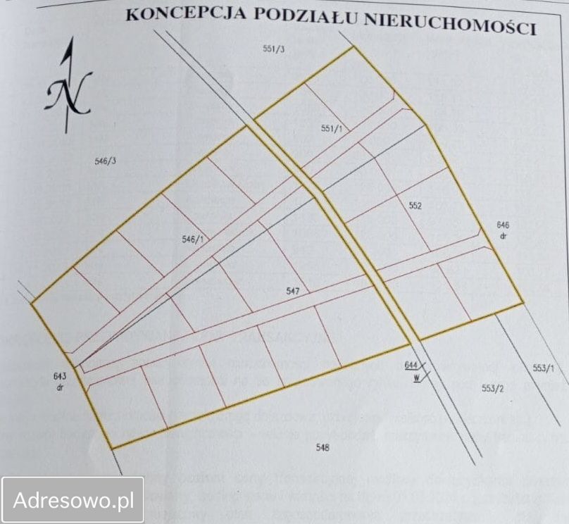 Działka budowlana Zawonia, ul. Budczycka. Zdjęcie 1