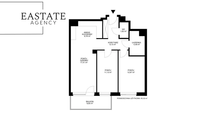 Mieszkanie 3-pokojowe Warszawa Białołęka, ul. Mirabelki