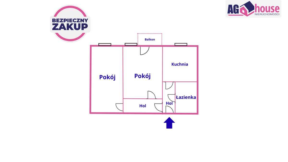 Mieszkanie 2-pokojowe Gdańsk Przymorze, ul. Kołobrzeska. Zdjęcie 1