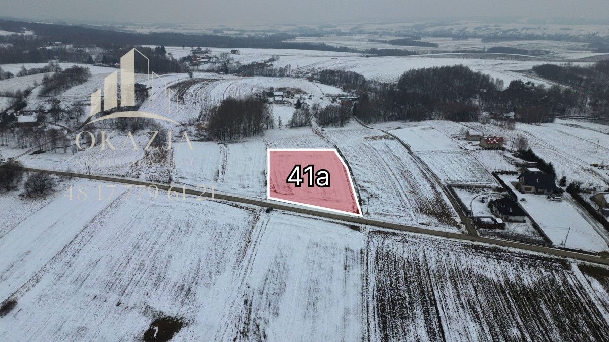 Działka inwestycyjna Niechobrz. Zdjęcie 4