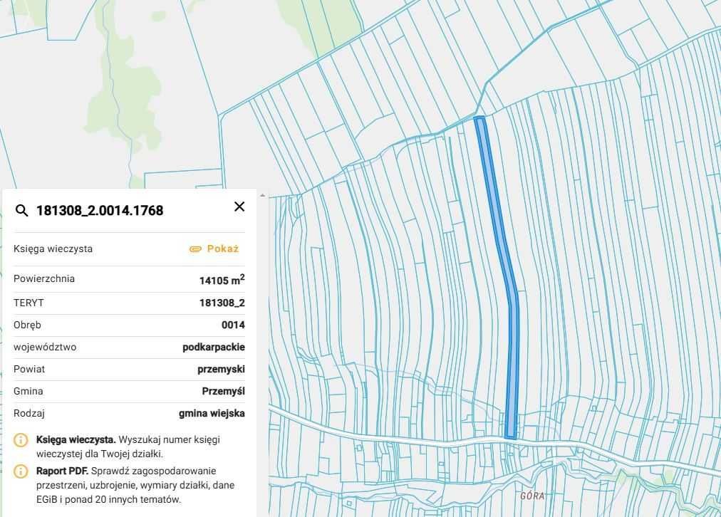 Działka budowlana Ujkowice. Zdjęcie 2