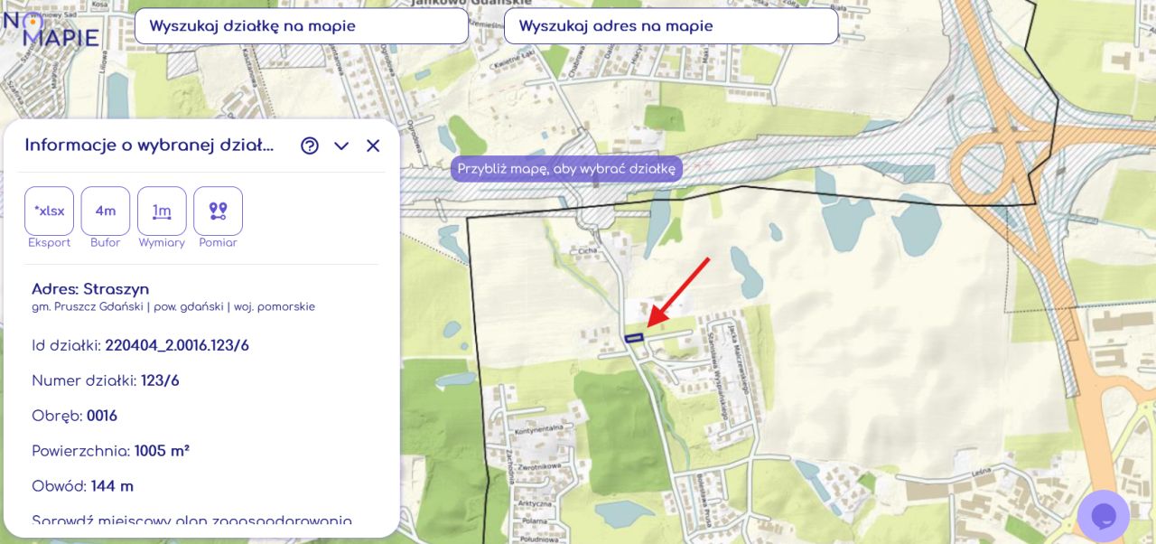 Działka budowlana Straszyn, ul. Poprzeczna. Zdjęcie 4