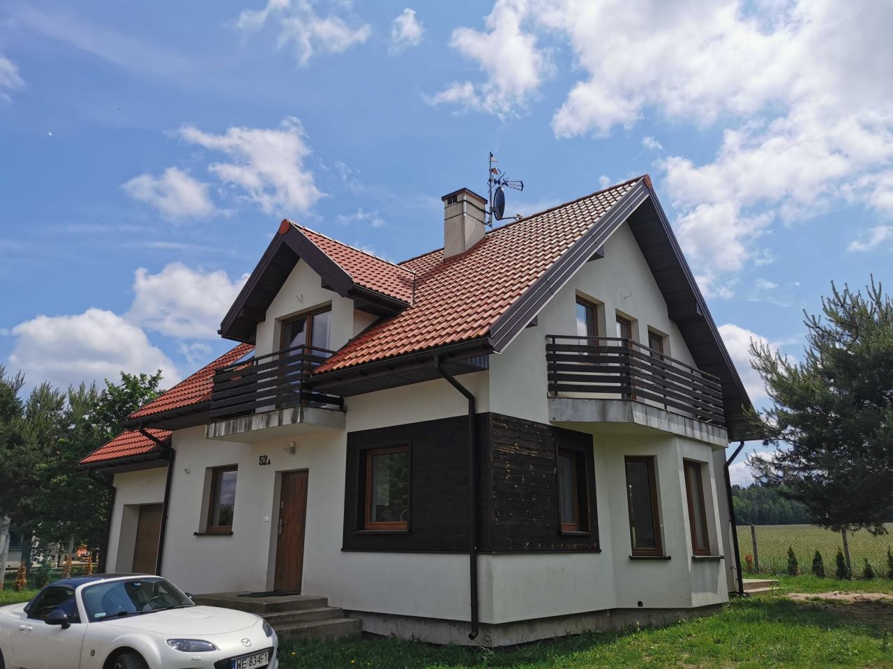 dom wolnostojący, 5 pokoi Pobyłkowo Małe