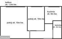 Mieszkanie 2-pokojowe Kielce KSM, ul. Bohaterów Warszawy. Zdjęcie 4