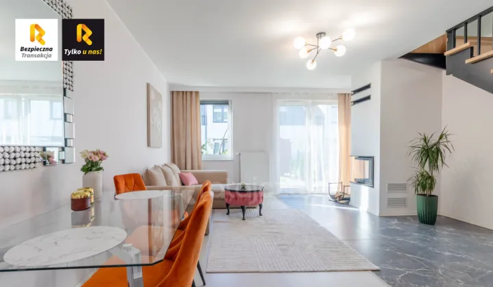 dom szeregowy, 3 pokoje Pętkowice