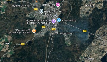Działka inwestycyjna Kartuzy, ul. Kościerska