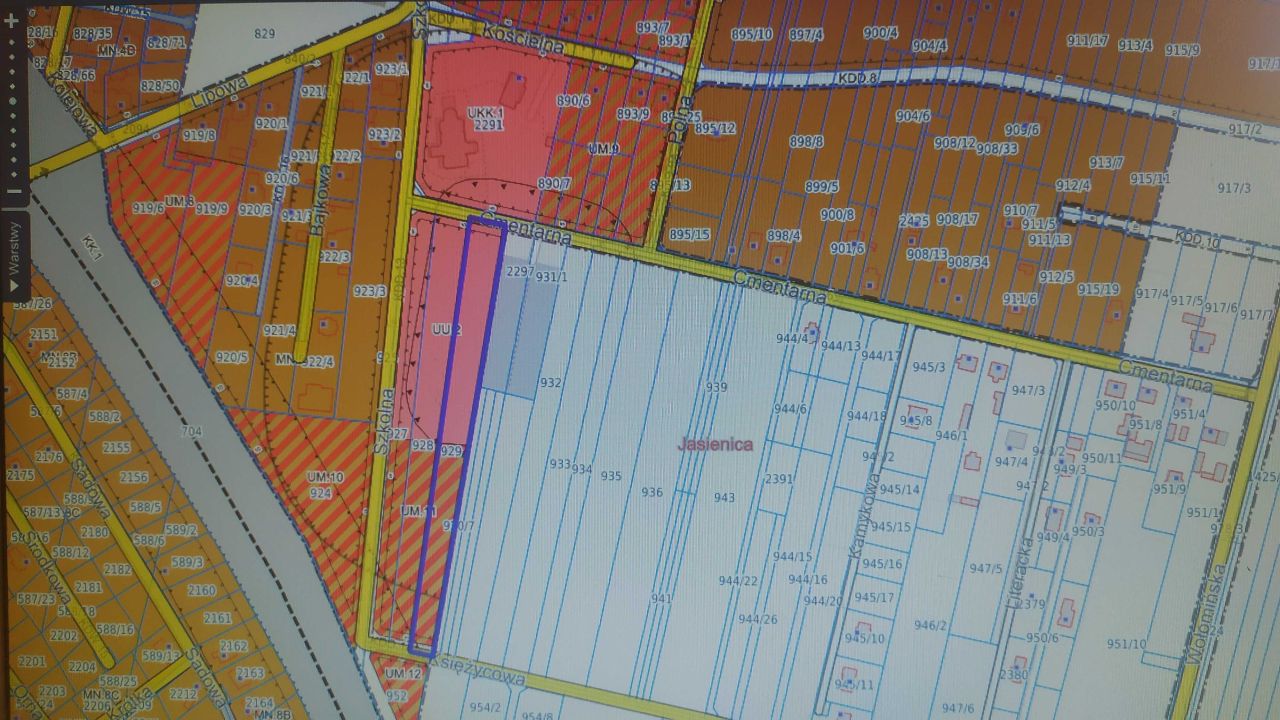 Działka inwestycyjna Jasienica, ul. Cmentarna. Zdjęcie 2