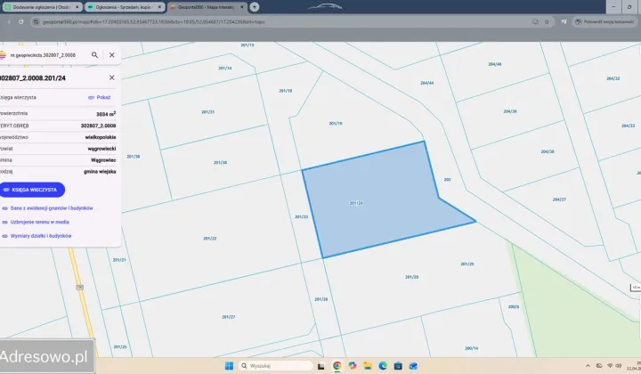 Działka budowlana Kobylec