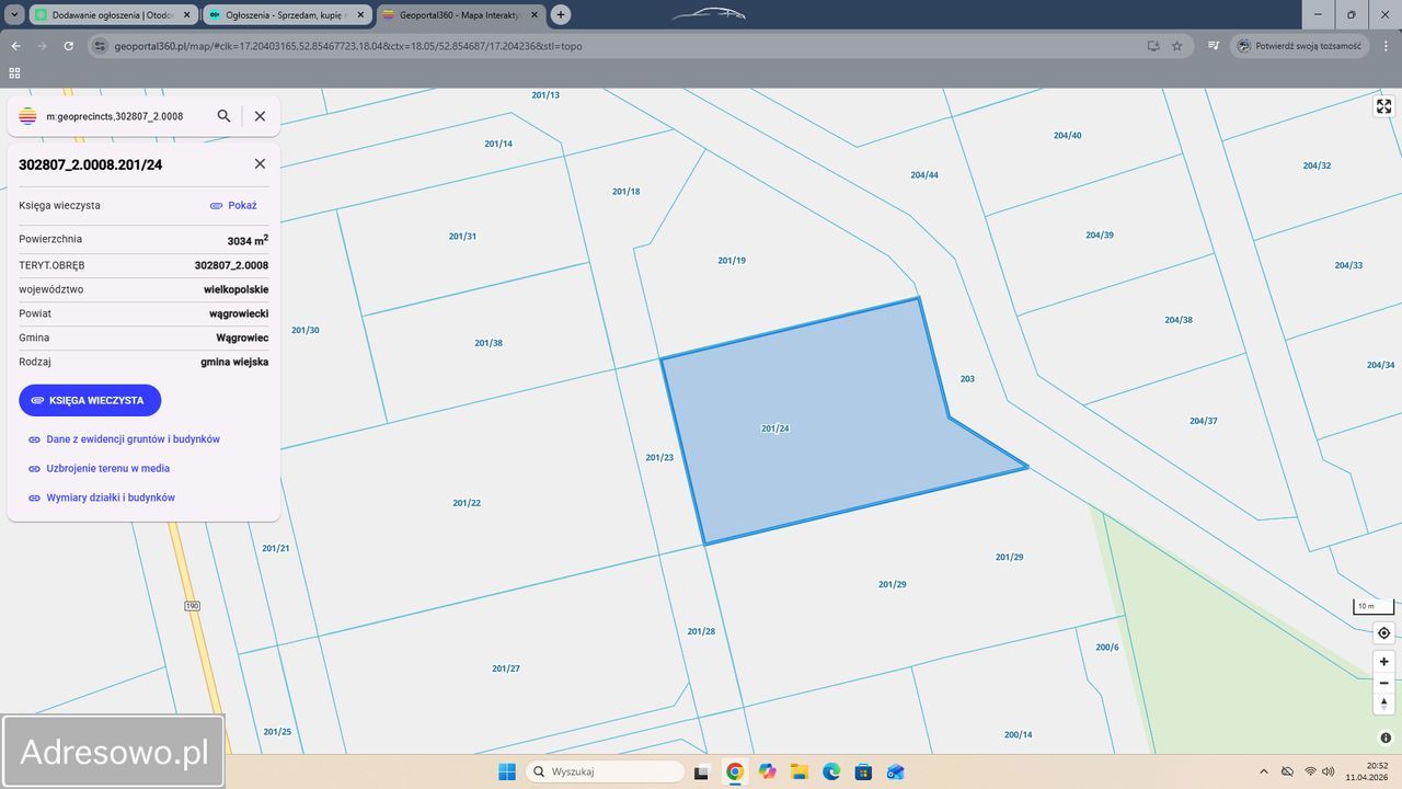 Działka budowlana Kobylec. Zdjęcie 1