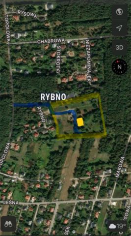 Działka budowlana Wiktorów, ul. Rybno. Zdjęcie 4