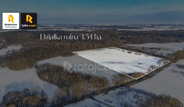 Działka rolna Mierzyno