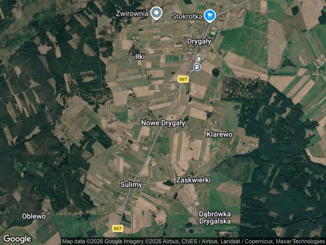 Działka rolna Nowe Drygały. Zdjęcie 1