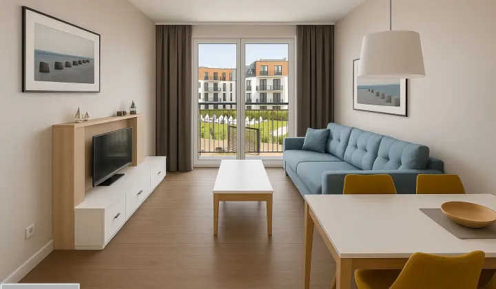 Mieszkanie 2-pokojowe Międzyzdroje, ul. Nowomyśliwska