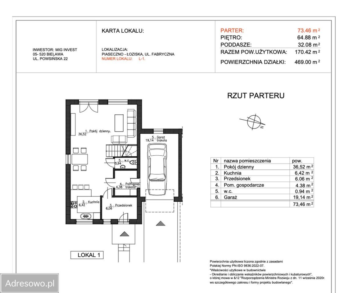 bliźniak, 5 pokoi Łoziska, ul. Fabryczna. Zdjęcie 2