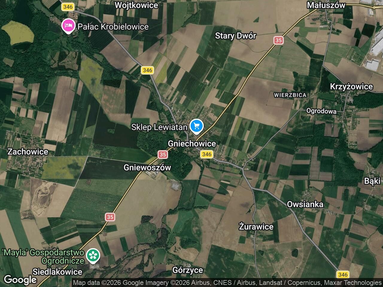Działka budowlana Gniechowice, Kwiatowa. Zdjęcie 1