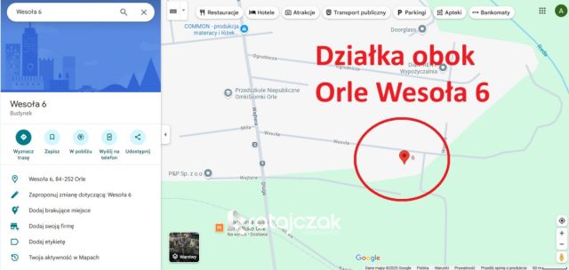 Działka budowlana Orle, ul. Wesoła. Zdjęcie 13