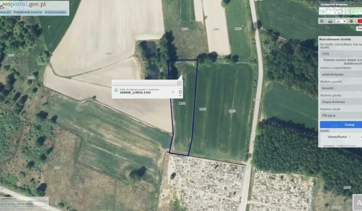 Działka rolna Pilczyca