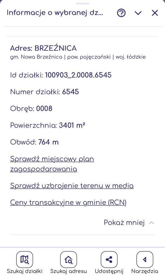 Działka rolno-budowlana Stara Brzeźnica, ul. Ogrodowa. Zdjęcie 5