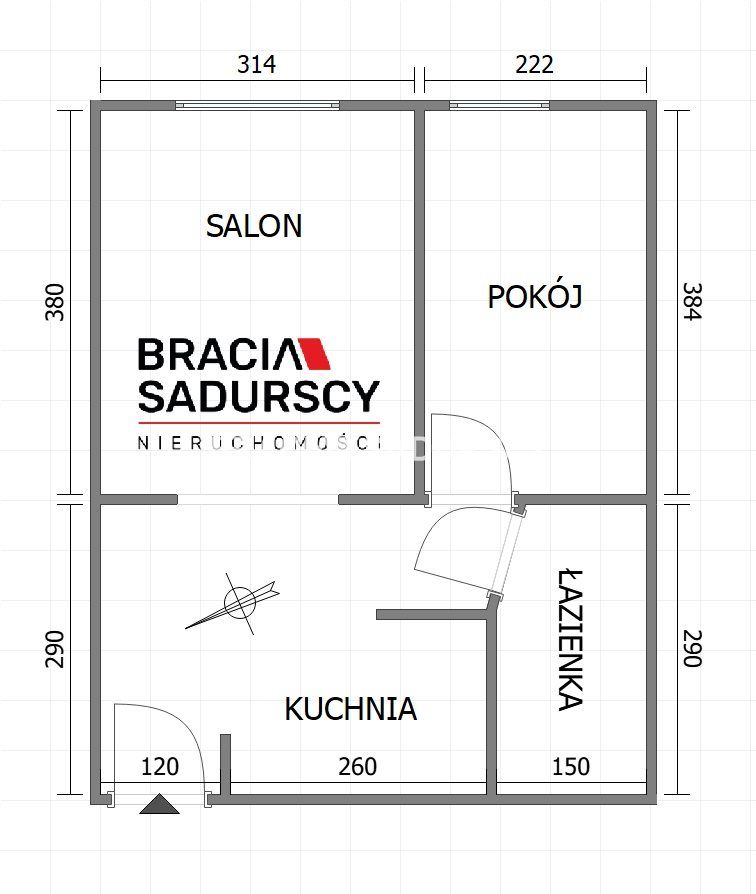 Mieszkanie 2-pokojowe Kraków Krowodrza, ul. Ludomira Różyckiego. Zdjęcie 13
