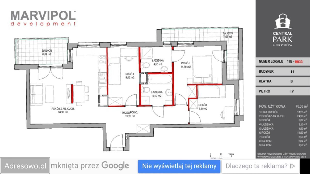 Mieszkanie 3-pokojowe Warszawa Ursynów, ul. Pieskowa Skała. Zdjęcie 2