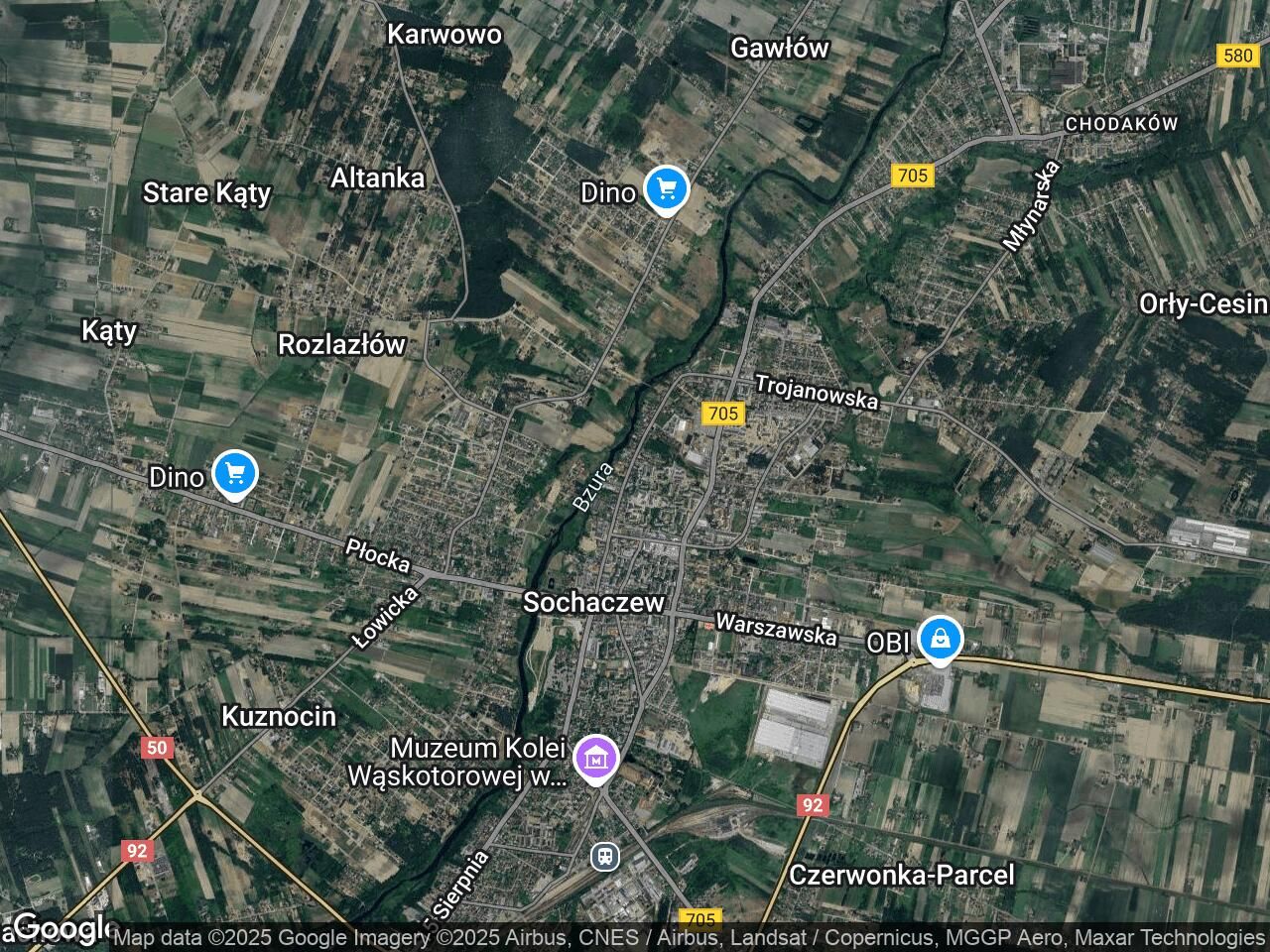 Działka budowlana Sochaczew Centrum, ul. Staszica