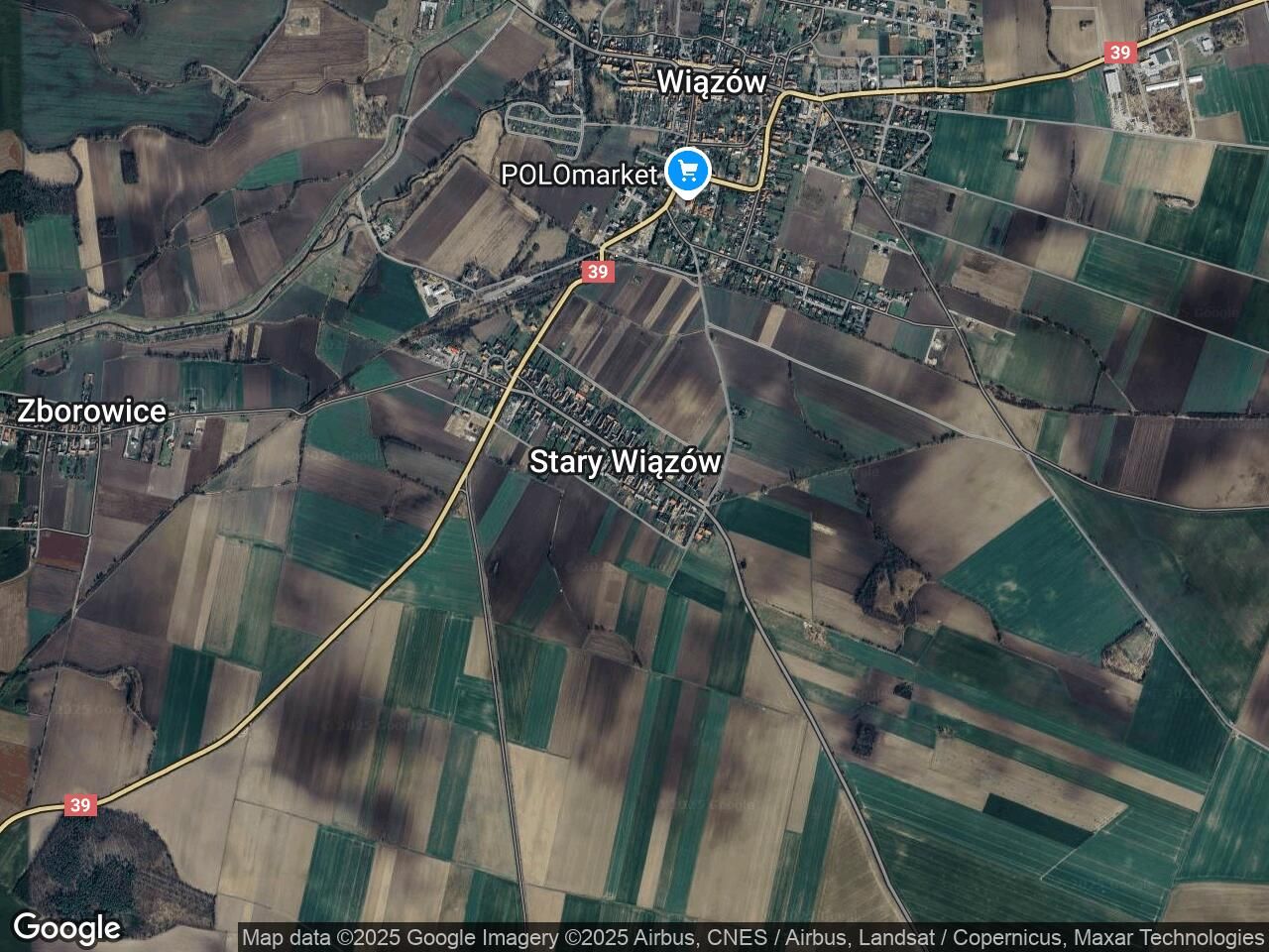 Działka rolna Stary Wiązów