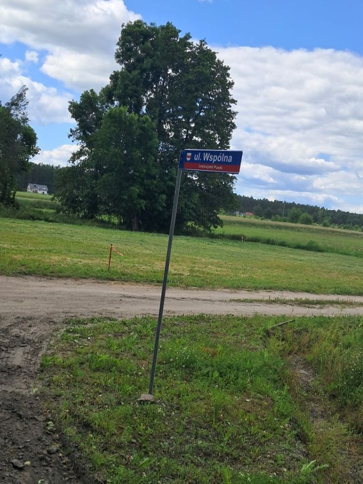 Działka budowlana Leszczydół-Nowiny, ul. Wspólna. Zdjęcie 3