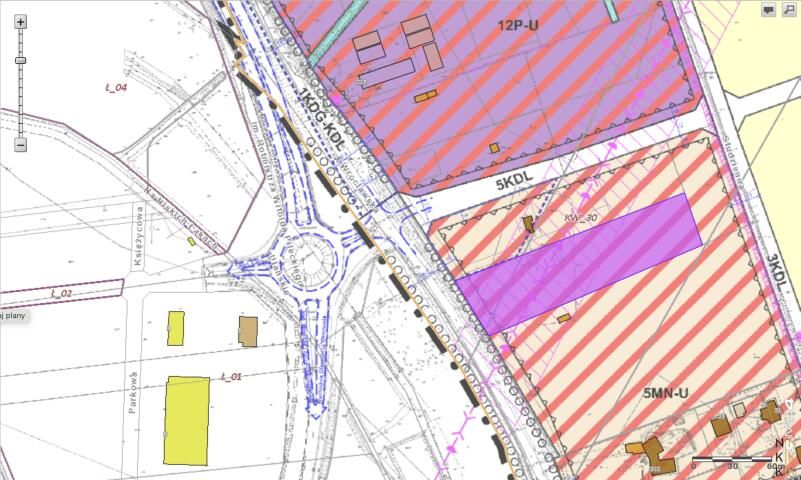 Działka inwestycyjna Kamieniec Wrocławski, ul. Wrocławska. Zdjęcie 5