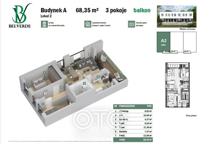 Mieszkanie 3-pokojowe Wrocław Fabryczna, ul. Starobielawska. Zdjęcie 8