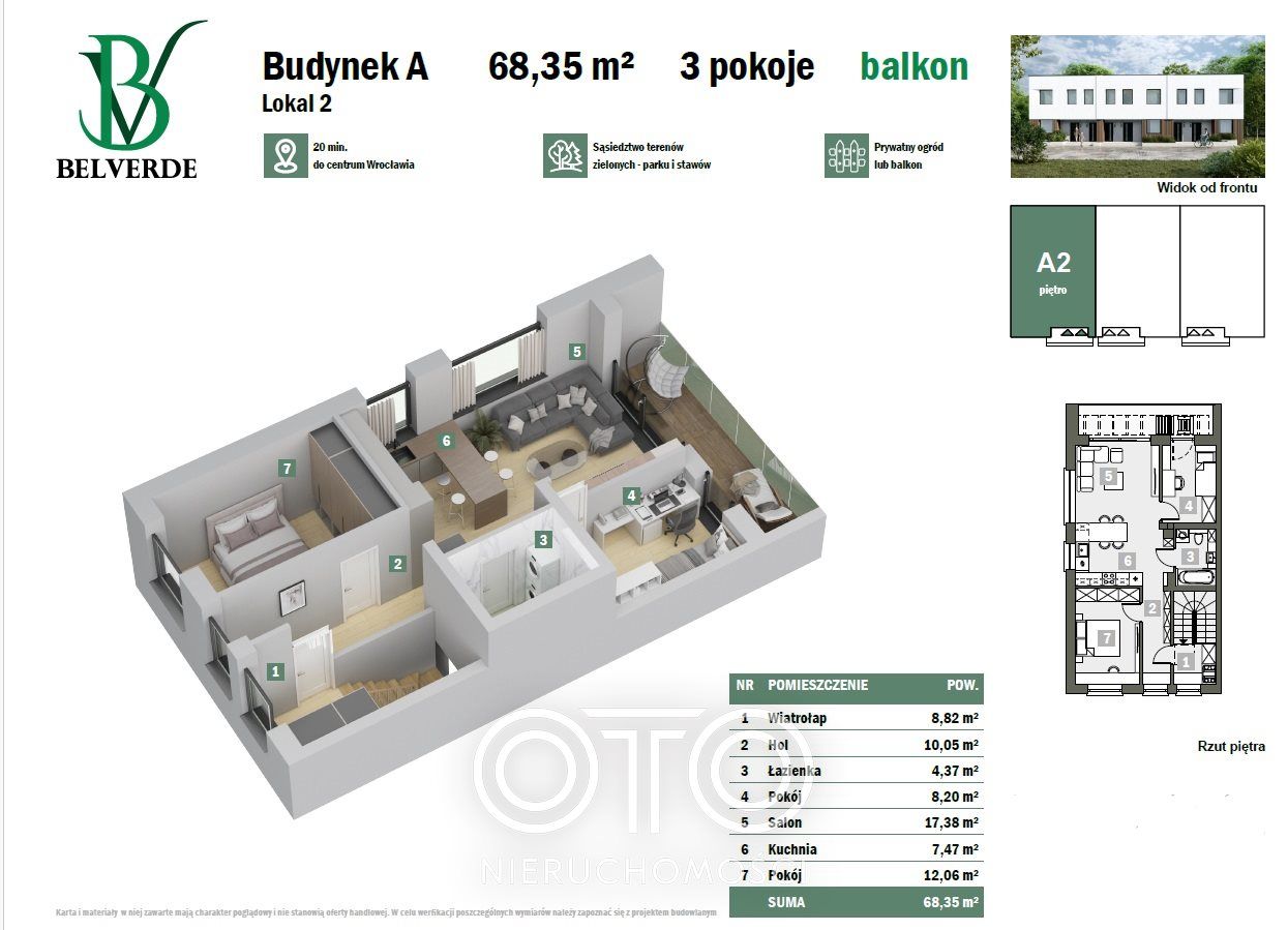 Mieszkanie 3-pokojowe Wrocław Fabryczna, ul. Starobielawska. Zdjęcie 8