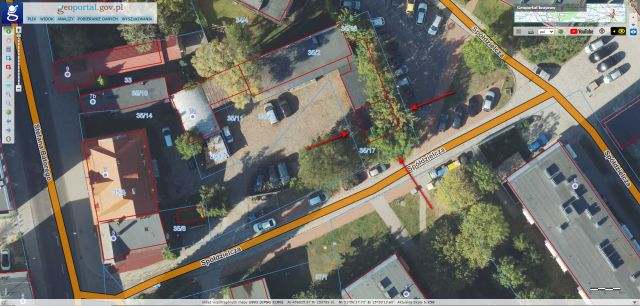 Działka budowlana Zielona Góra Centrum, ul. Spółdzielcza. Zdjęcie 1