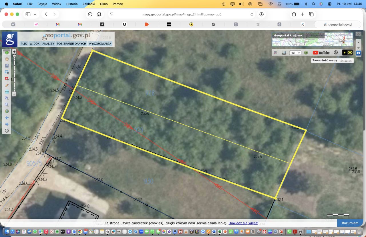 Działka rolna Raków, Brzozowa. Zdjęcie 1