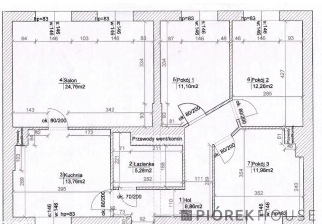 Mieszkanie 4-pokojowe Marki, ul. Miedziana. Zdjęcie 11
