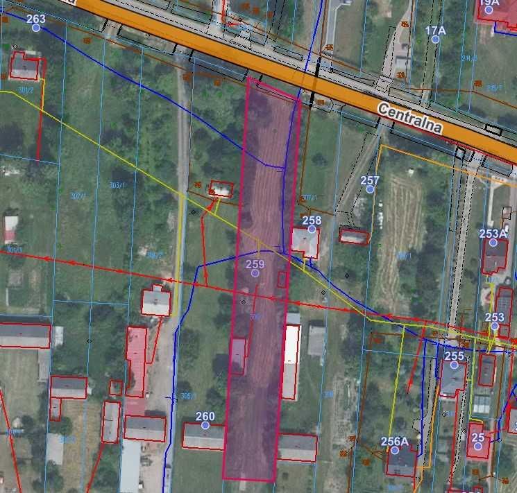 Działka budowlana Osiny, ul. Centralna. Zdjęcie 3