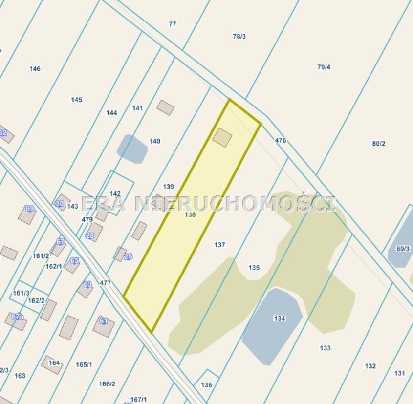 Działka budowlana Waliły. Zdjęcie 2