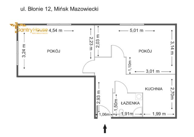 Mieszkanie 2-pokojowe Mińsk Mazowiecki, ul. Błonie. Zdjęcie 14