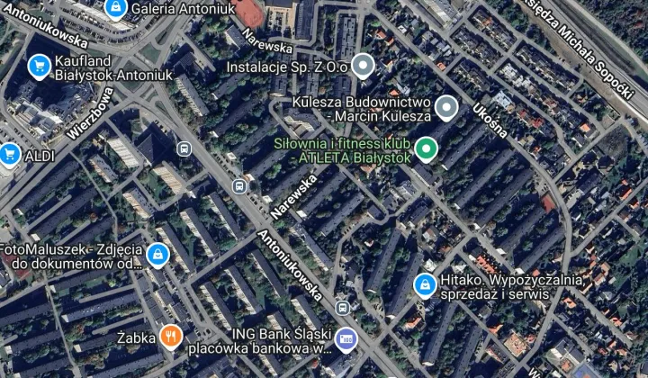 Mieszkanie 1-pokojowe Białystok Antoniuk, ul. Narewska